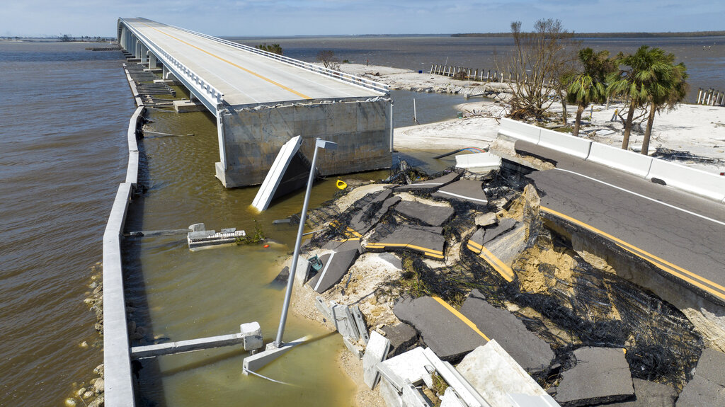 PHOTO GALLERY Hurricane Ian sweeps away homes, memories on barrier